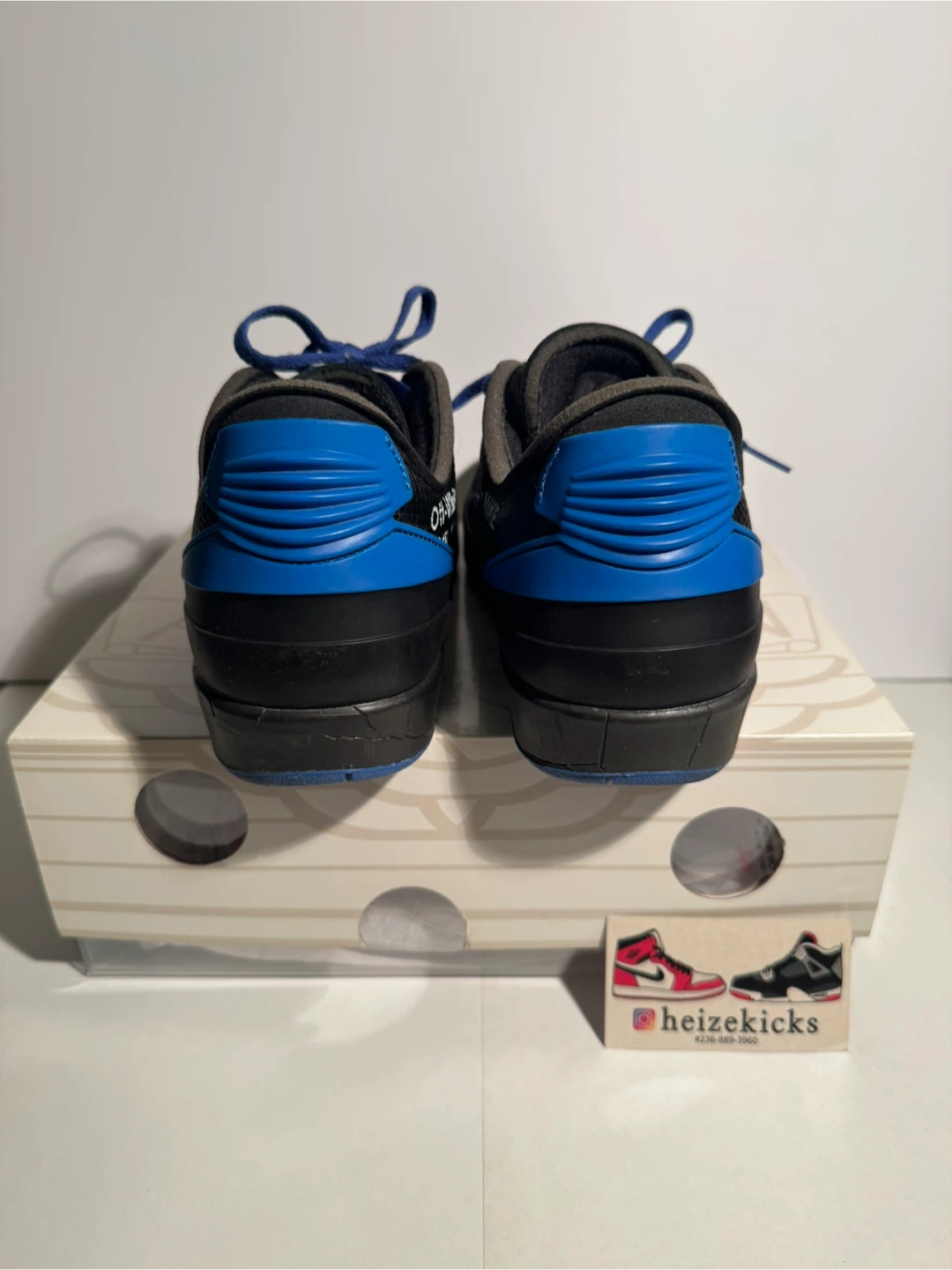 Jordan 2 Low Off-White Black size 8.5 - photo 4