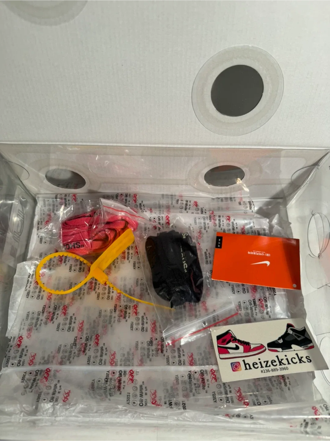 Jordan 2 Low Off-White Black size 8.5 image indicator(7)