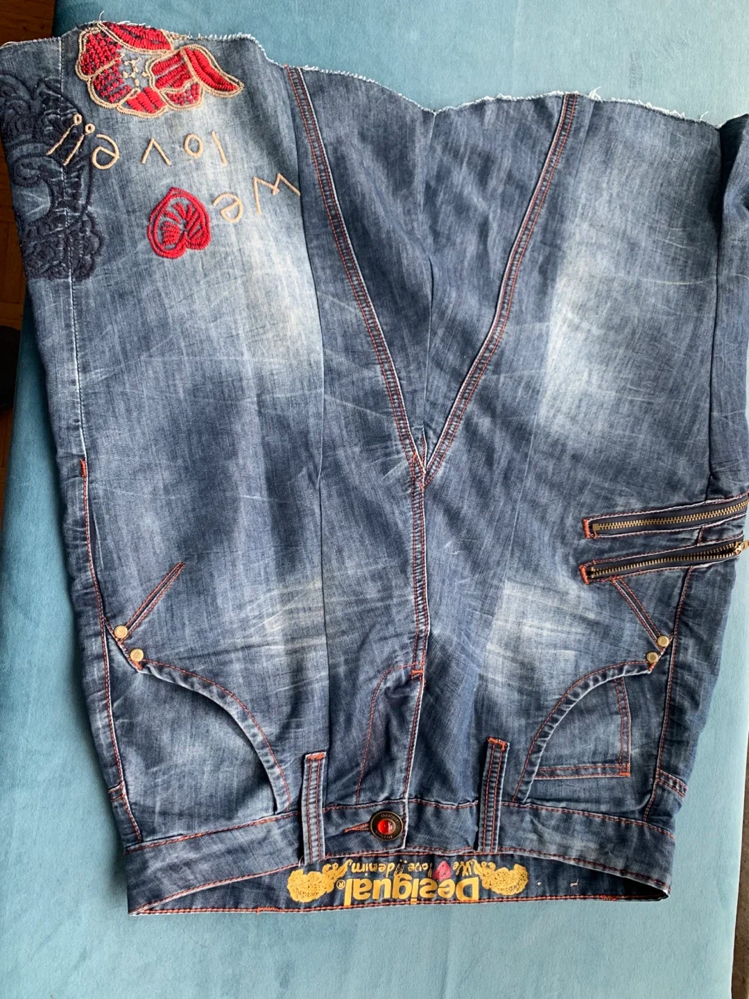 Desigual Love Denim Jeans