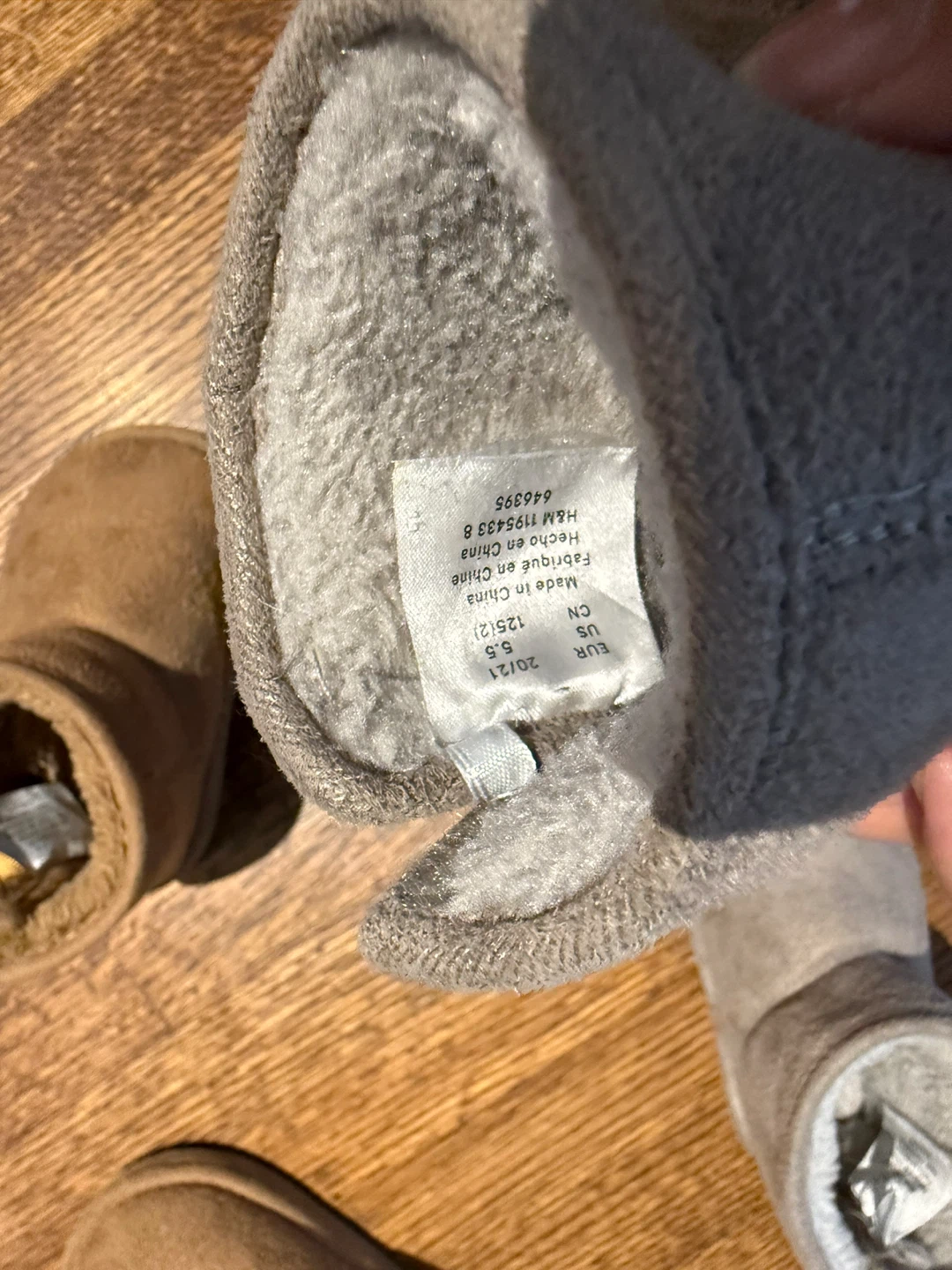 Two pairs H&M Baby Boots, Size US 5.5 - photo 3