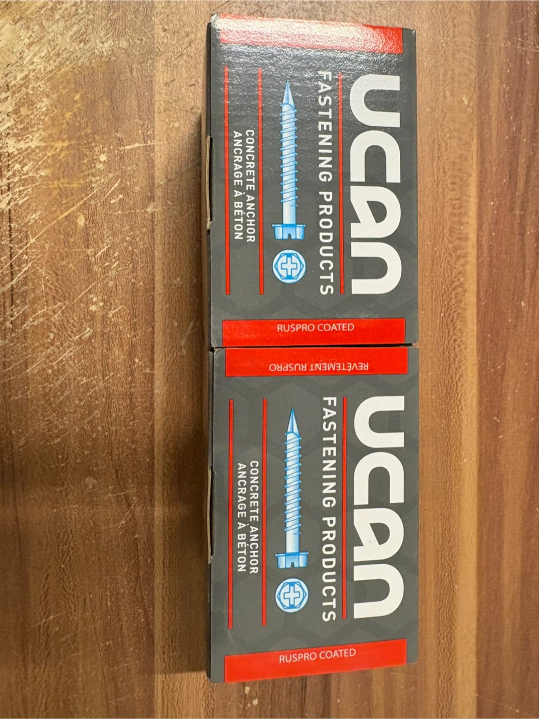 UCAN Concrete Anchors - 1/4 x 1-3/4 inch