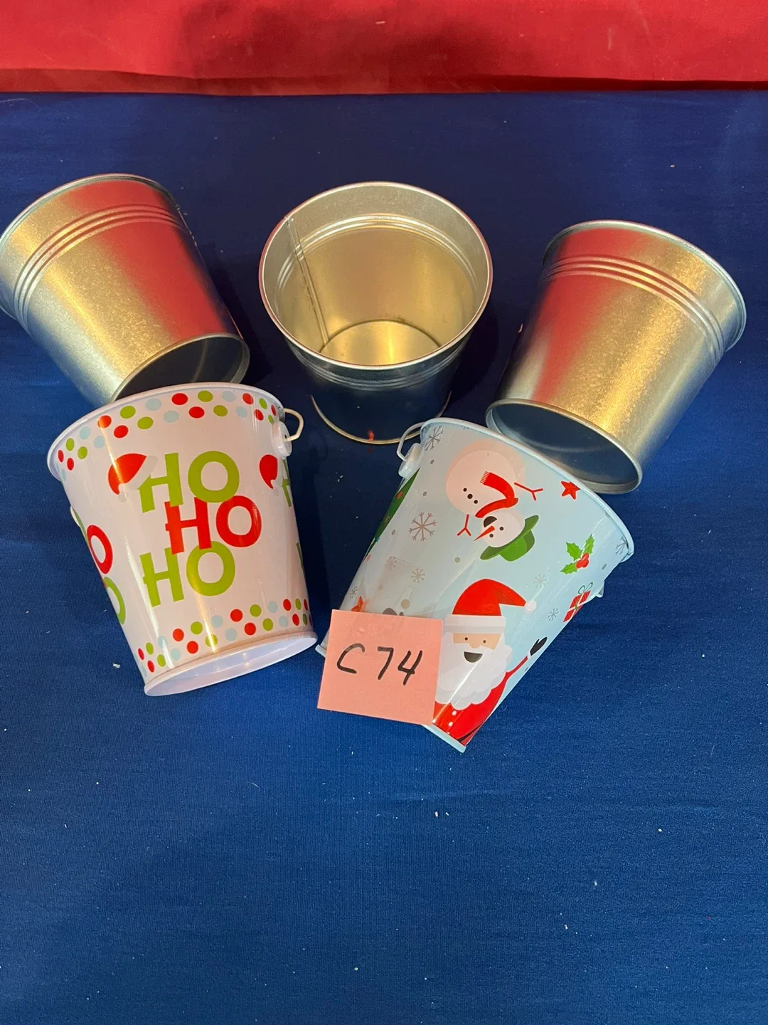 Festive Holiday Buckets