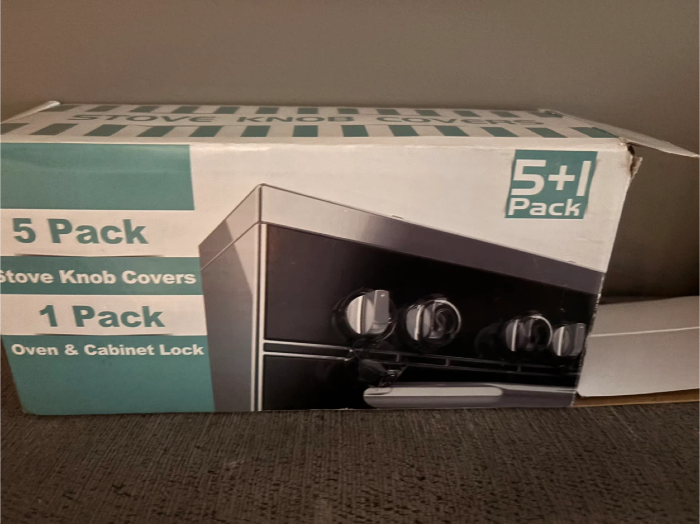 Stove Knob Covers 5+1 Pack New