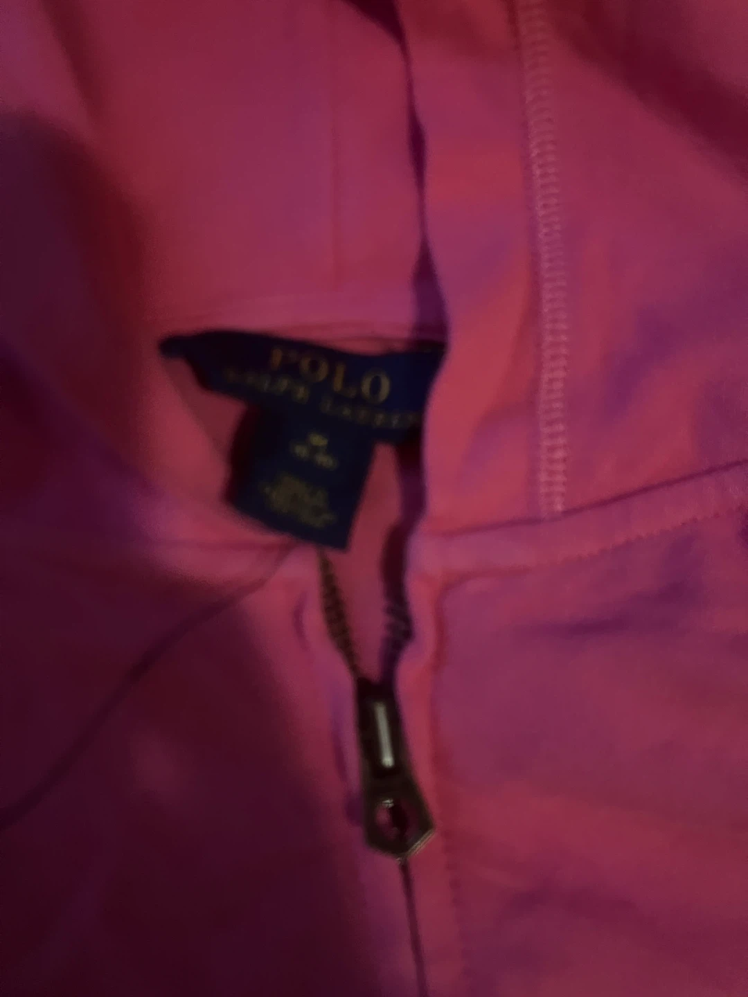 Ralph Lauren Pink Zip-Up Hoodie - photo 2