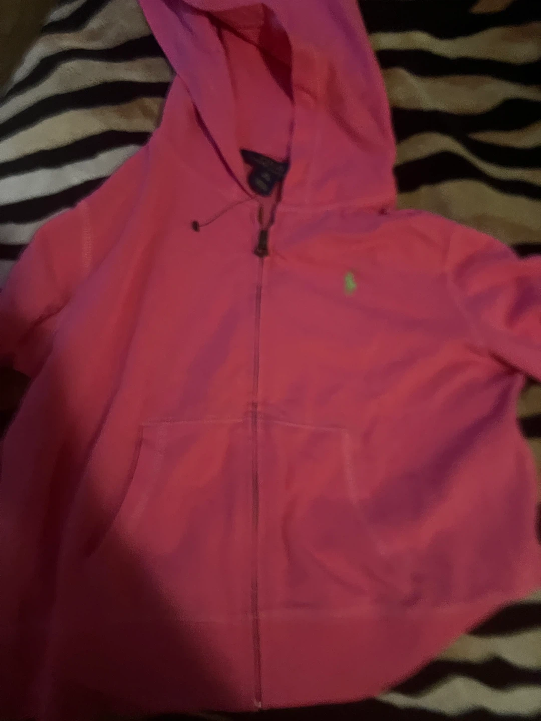 Ralph Lauren Pink Zip-Up Hoodie - photo 3