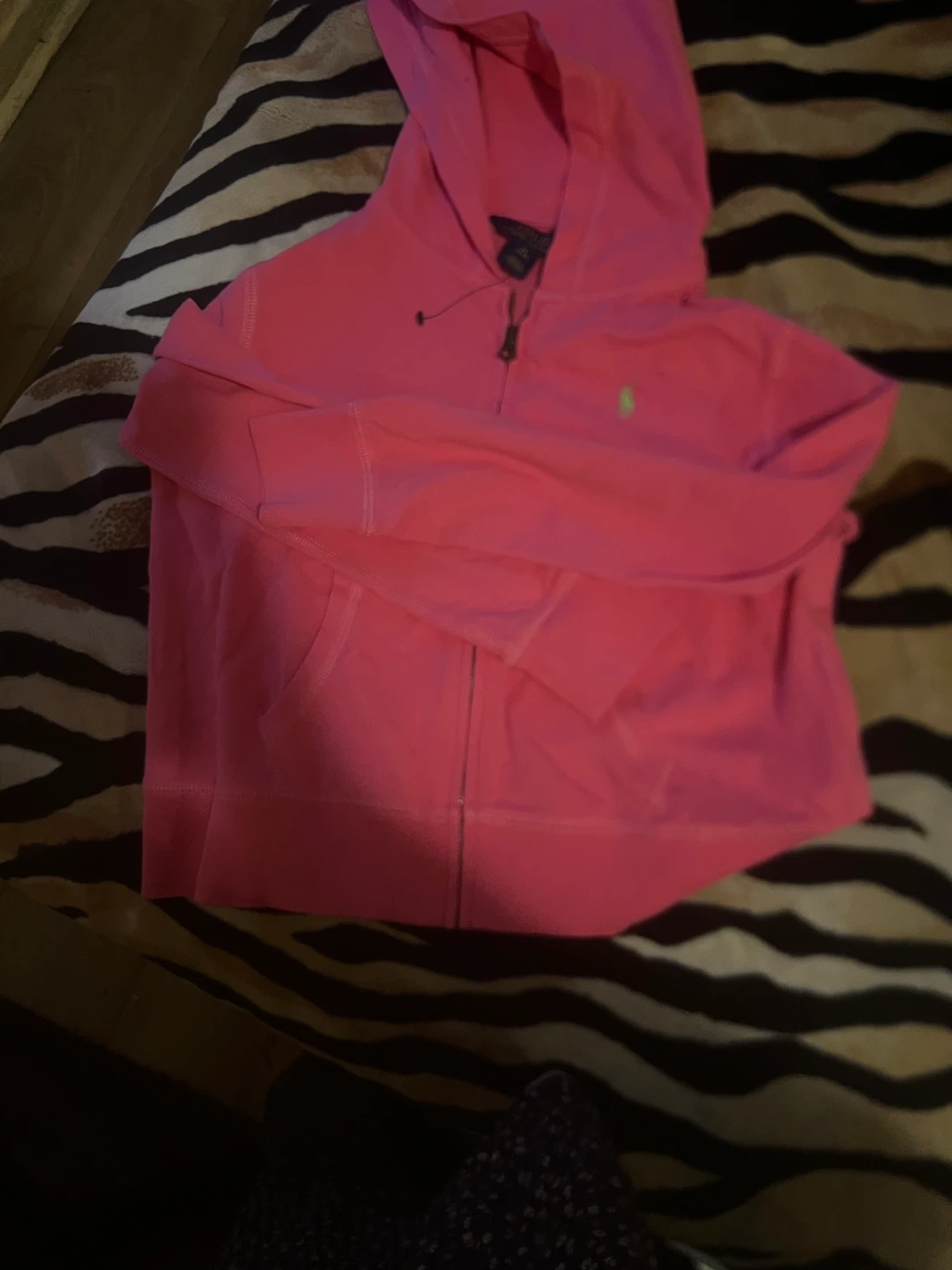 Ralph Lauren Pink Zip-Up Hoodie - photo 4