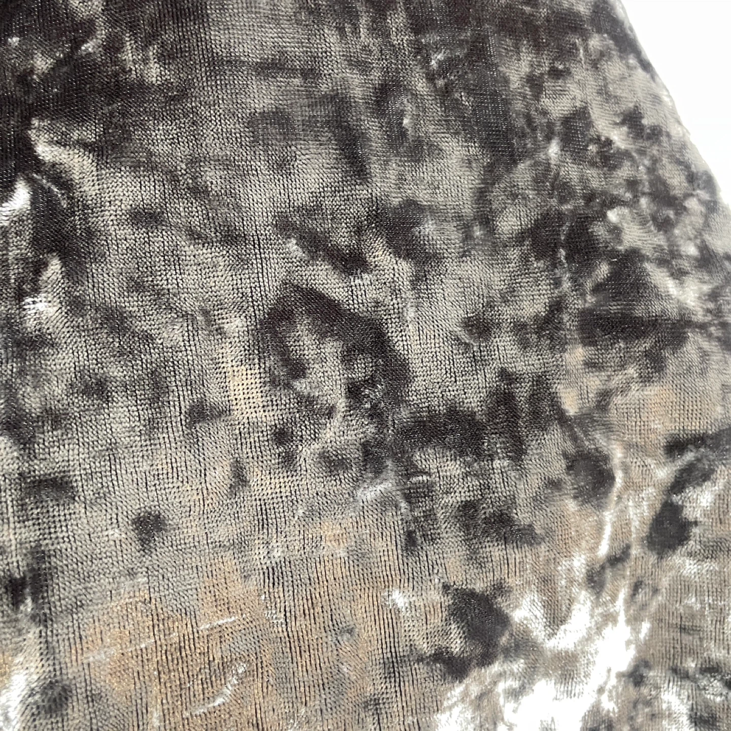 American Eagle AEO Silver Gray Crushed Velvet Tank Top Size M - photo 4