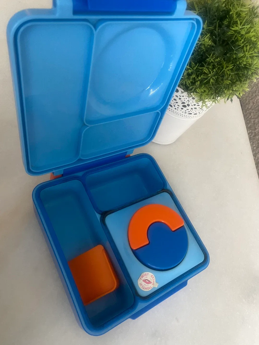 OmieBox Bento Lunch Box - Blue image indicator(2)