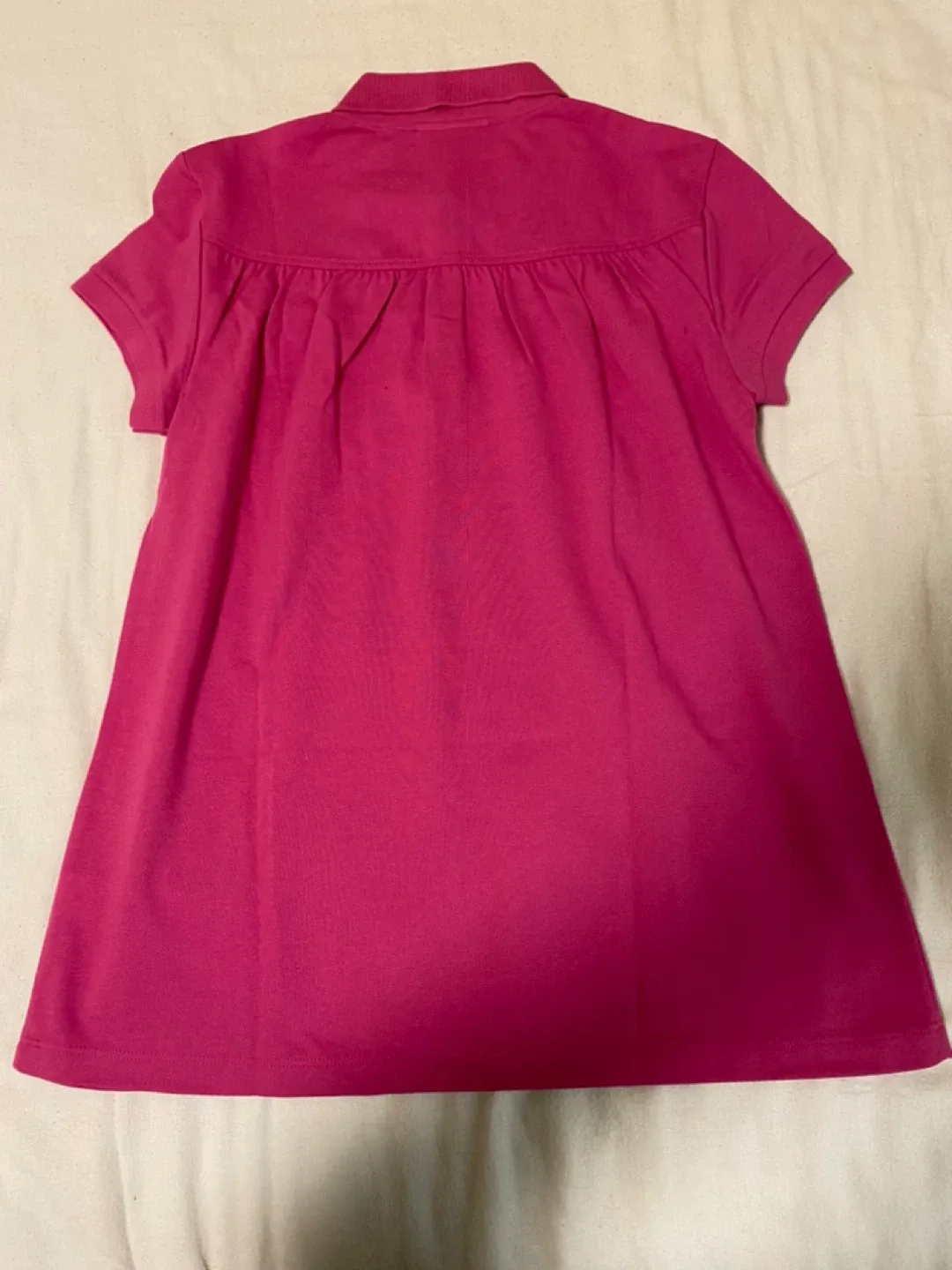 Lacoste Pink Polo T-shirts- Size 16 Yr image indicator(4)