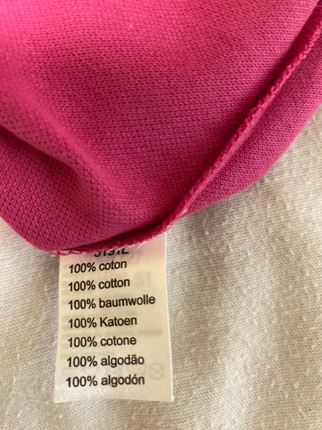 Lacoste Pink Polo T-shirts- Size 16 Yr image indicator(3)