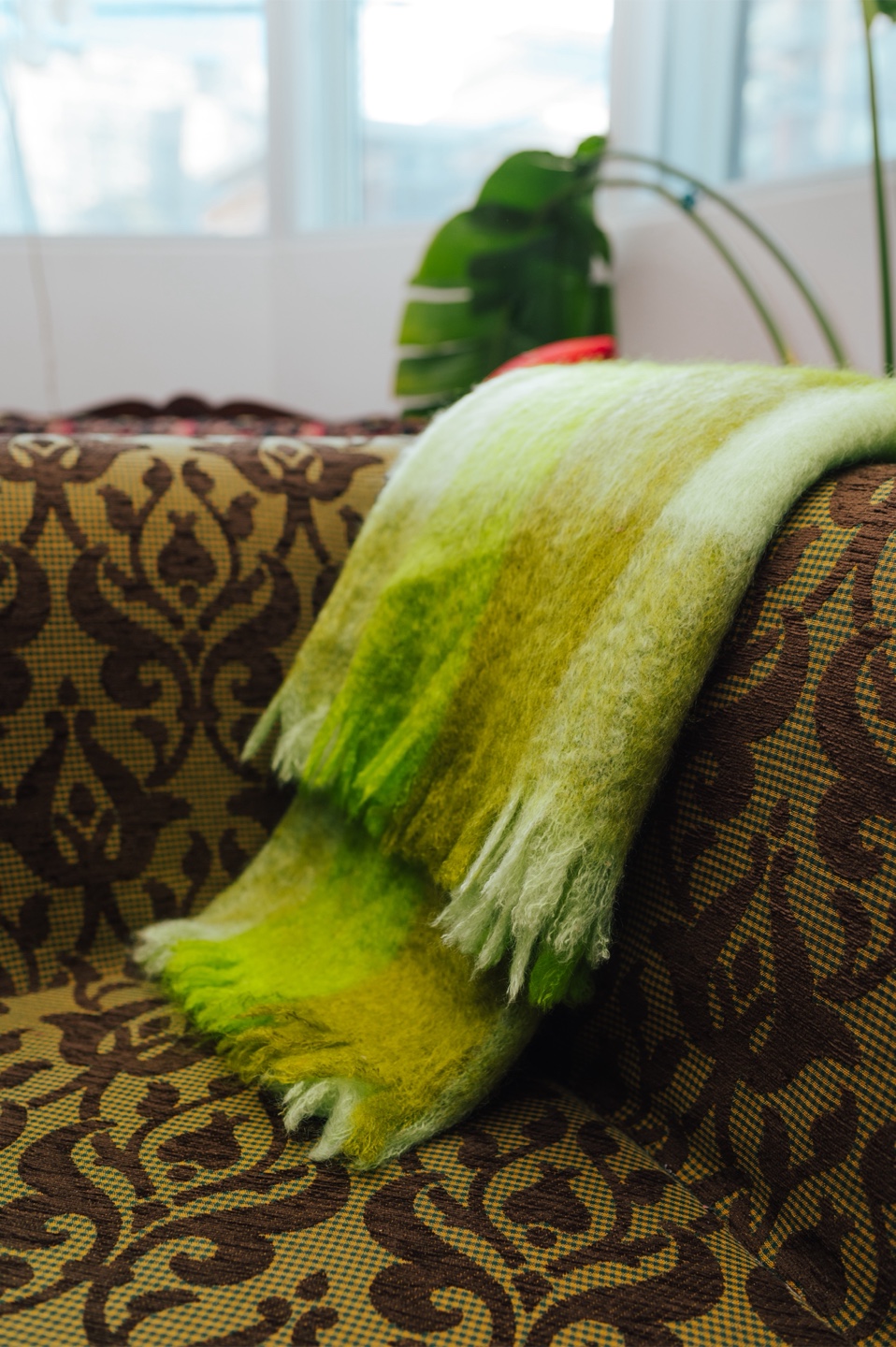 Mohair Vintage Throw by Glen Cree, Scotland 💚 - photo 5