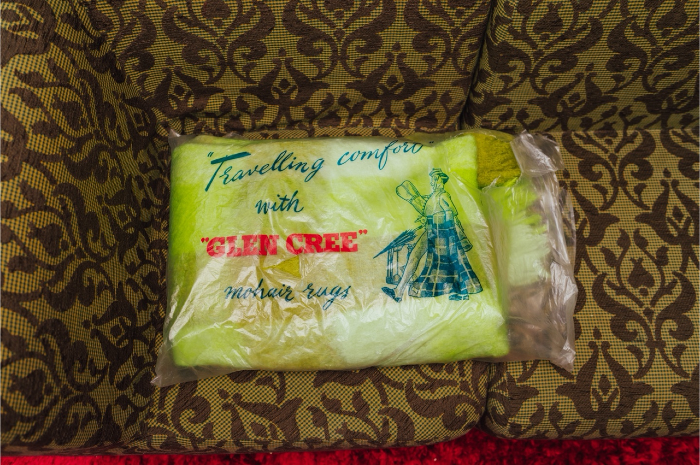 Mohair Vintage Throw by Glen Cree, Scotland 💚 - photo 4