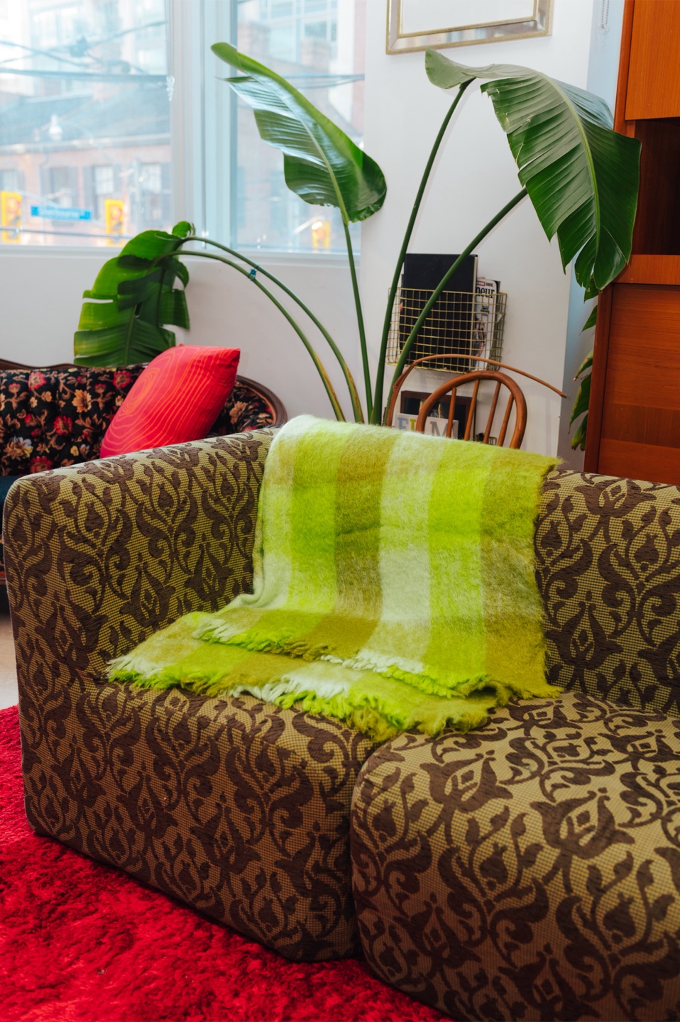 Mohair Vintage Throw by Glen Cree, Scotland 💚 - photo 3