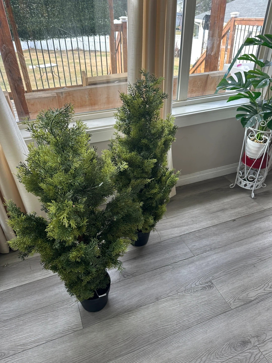 Artificial Cedar Trees (Set of 2) - photo 2