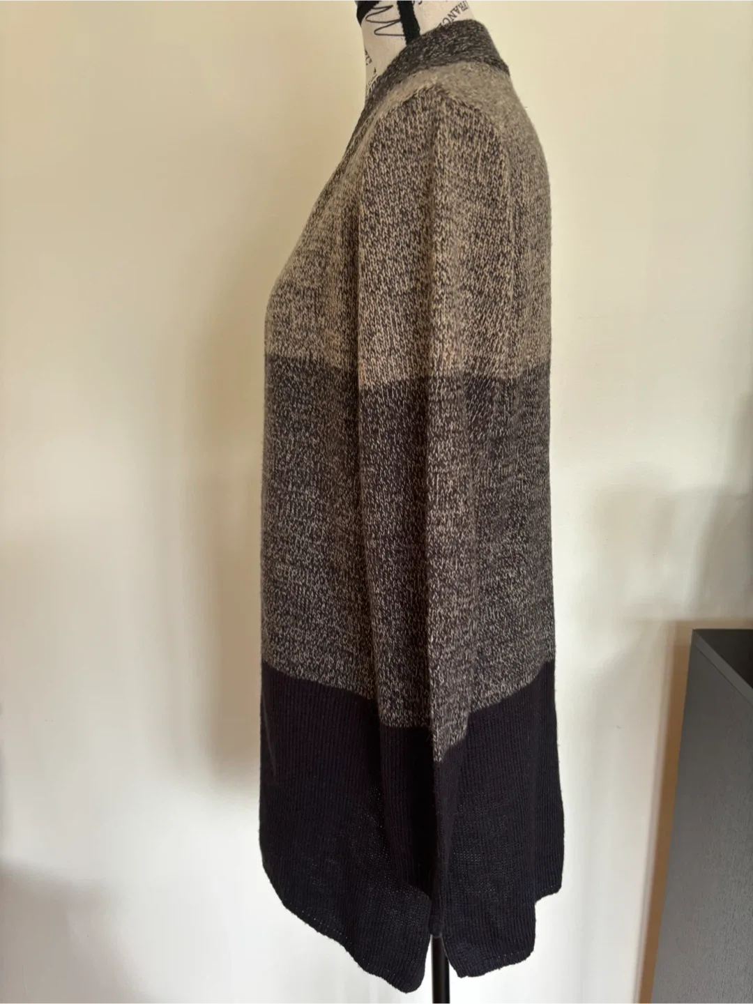 Karen Scott Striped Open-Front Cardigan, Medium image indicator(6)