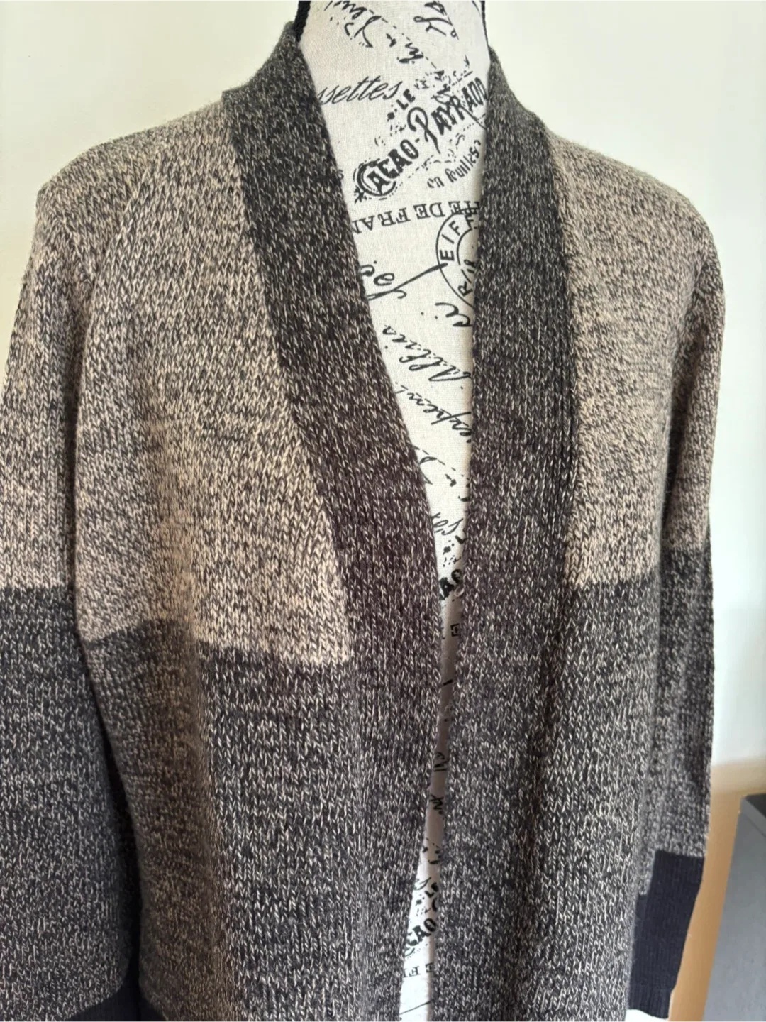 Karen Scott Striped Open-Front Cardigan, Medium image indicator(5)