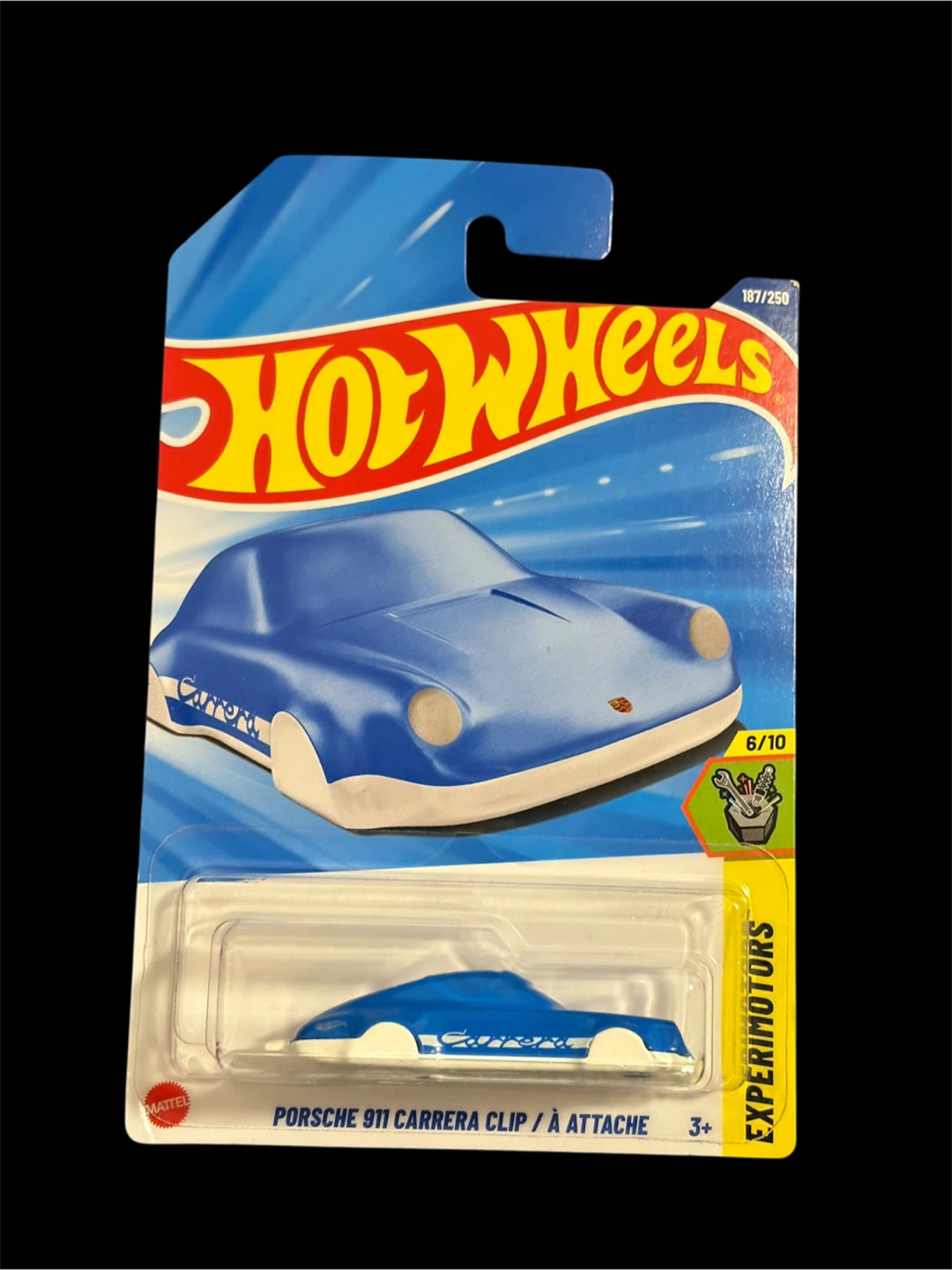 HotWheels Porsche 911 Carrera clip