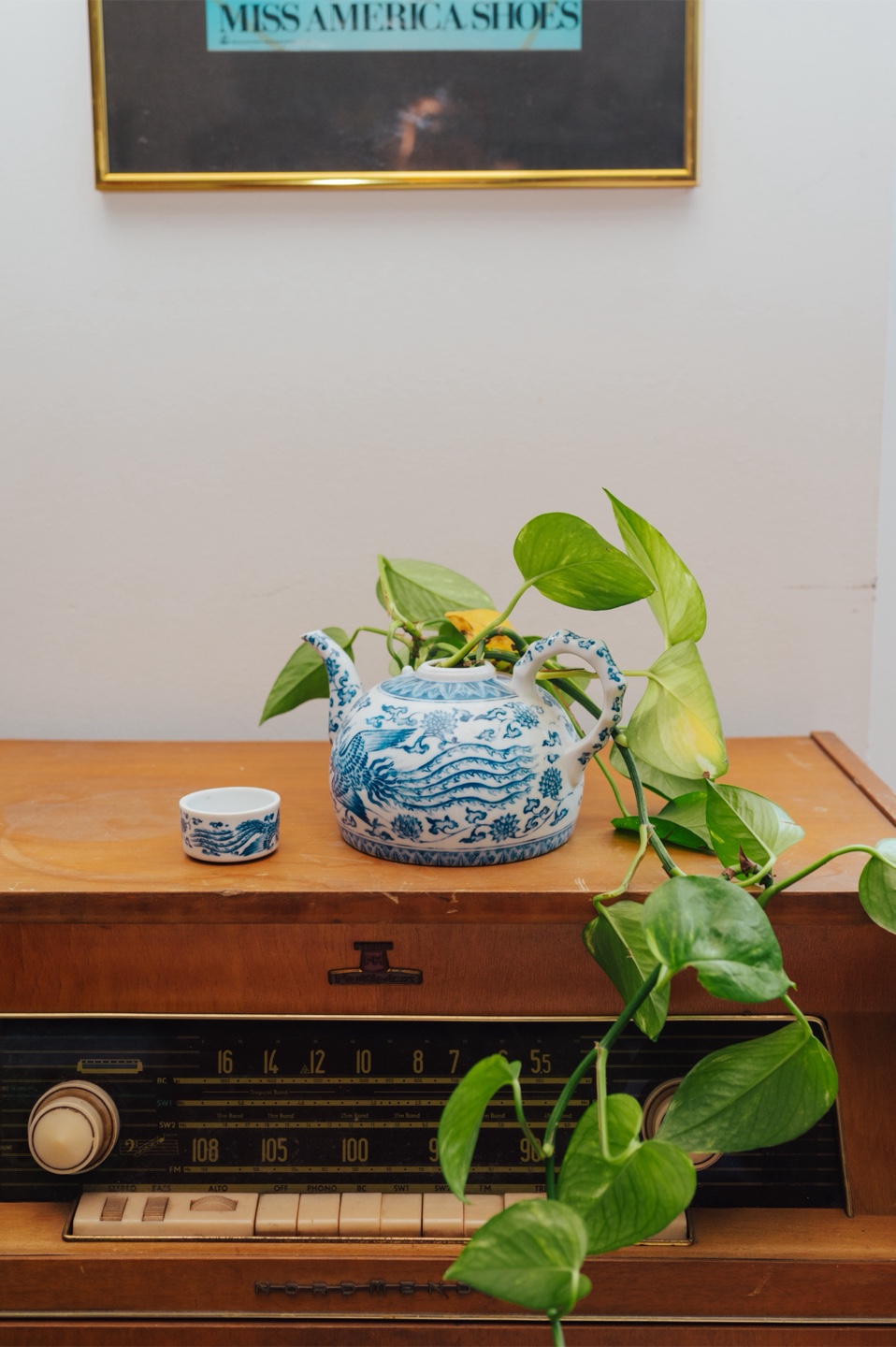 Chinoiserie Teapot + Cup 💙 - photo 2