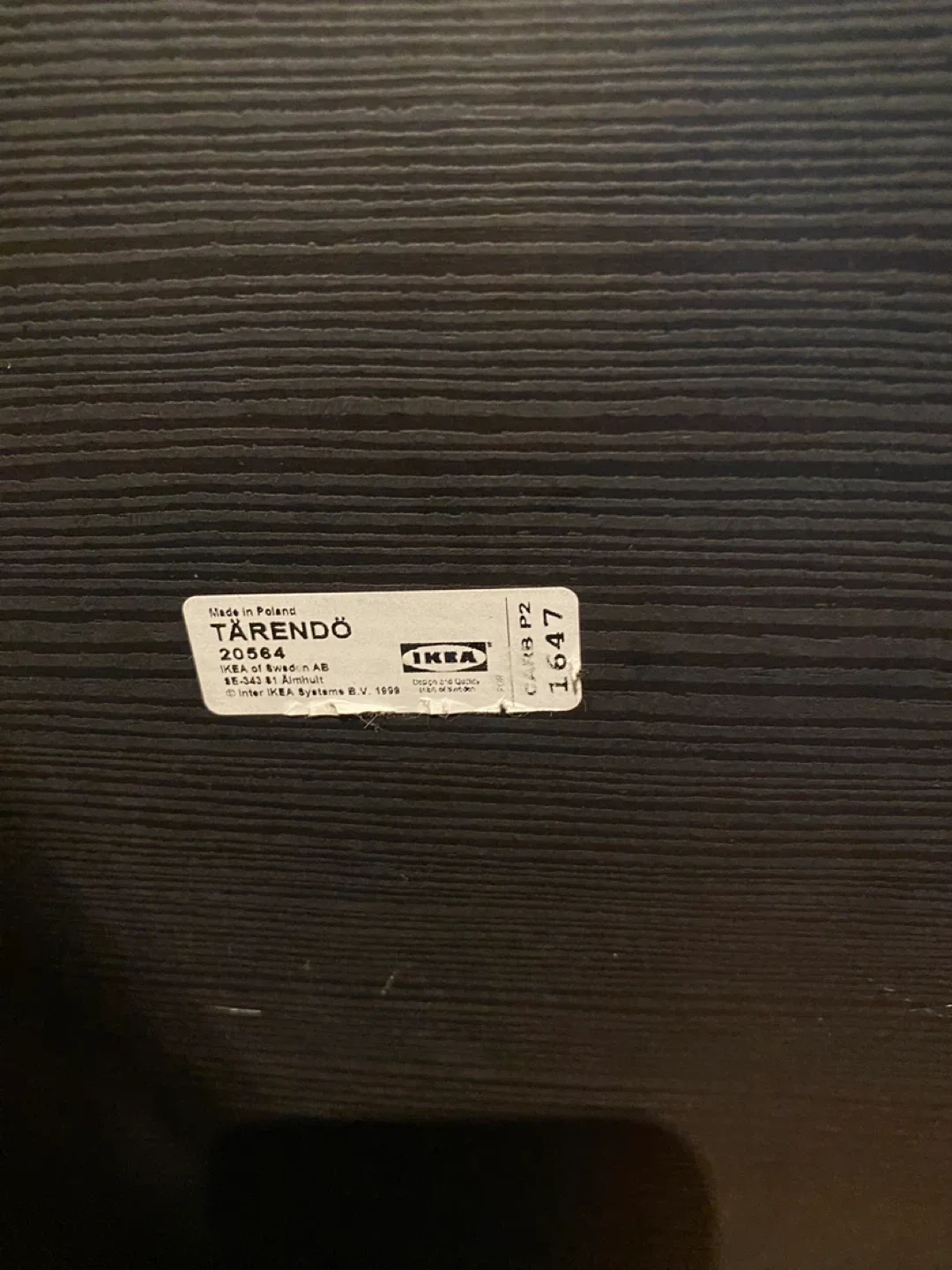 Free!! IKEA TÄRENDÖ Black Table image indicator(3)