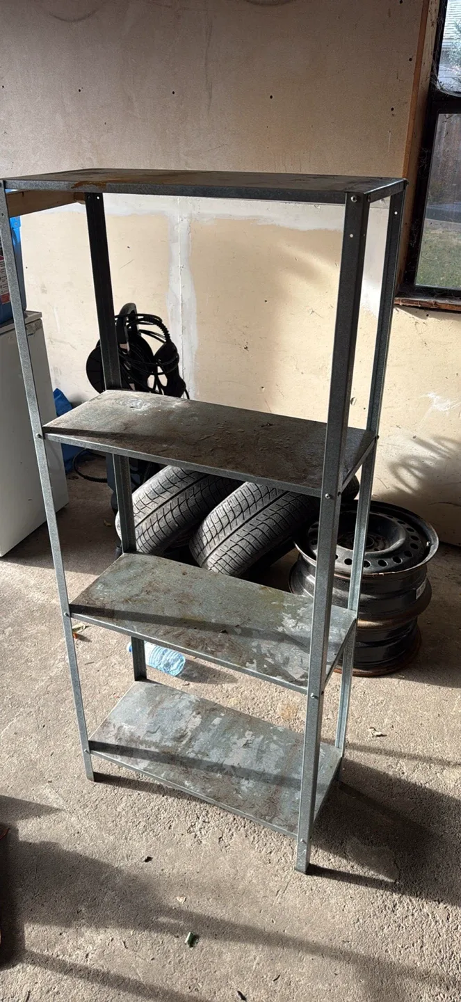 Metal Shelf Unit - Garage Storage