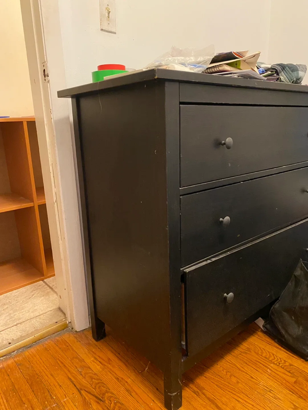 FREE!! Black 3-Drawer Dresser image indicator(2)