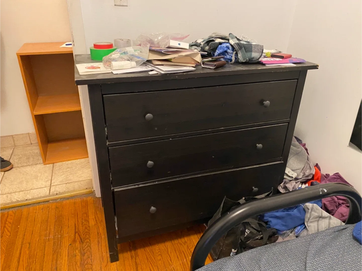 FREE!! Black 3-Drawer Dresser