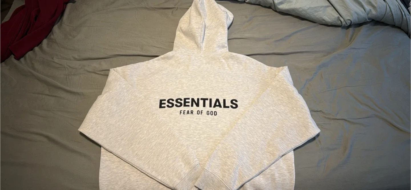 Essentials Fear of God Hoodie Light Oatmeal image indicator(5)