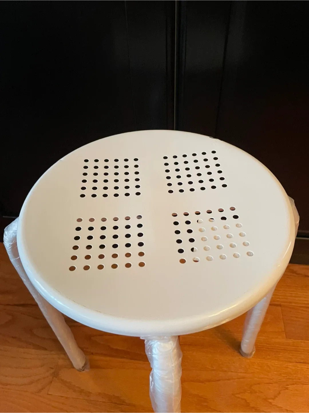White IKEA Marius Stool image indicator(3)