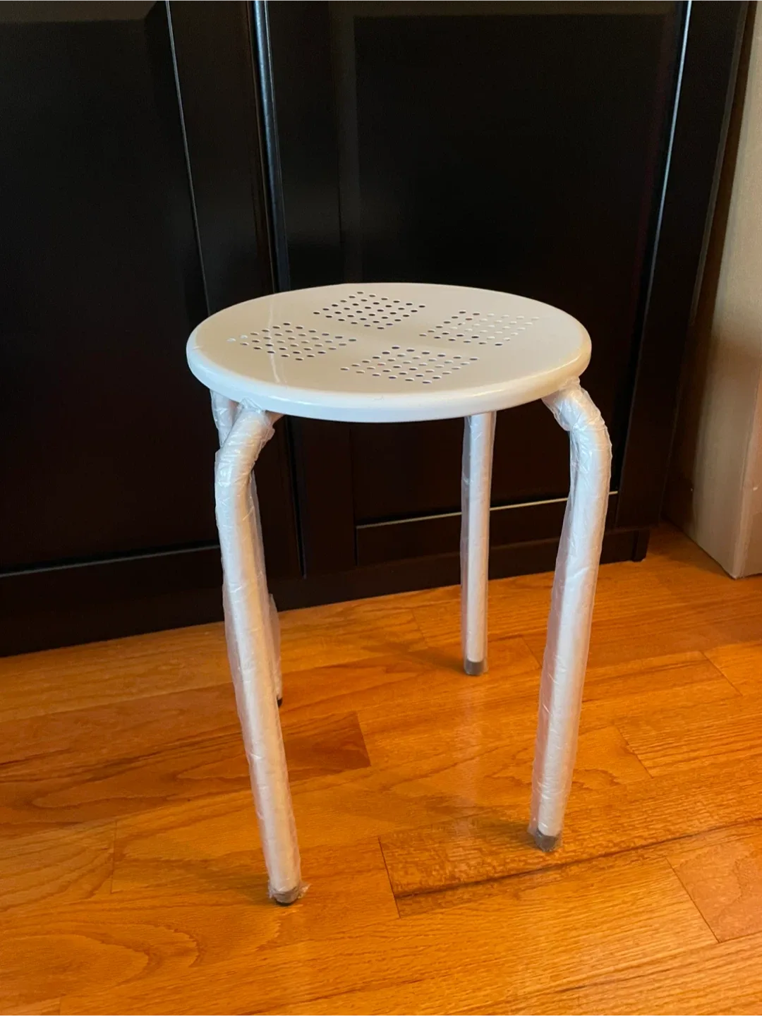 White IKEA Marius Stool thumbnail