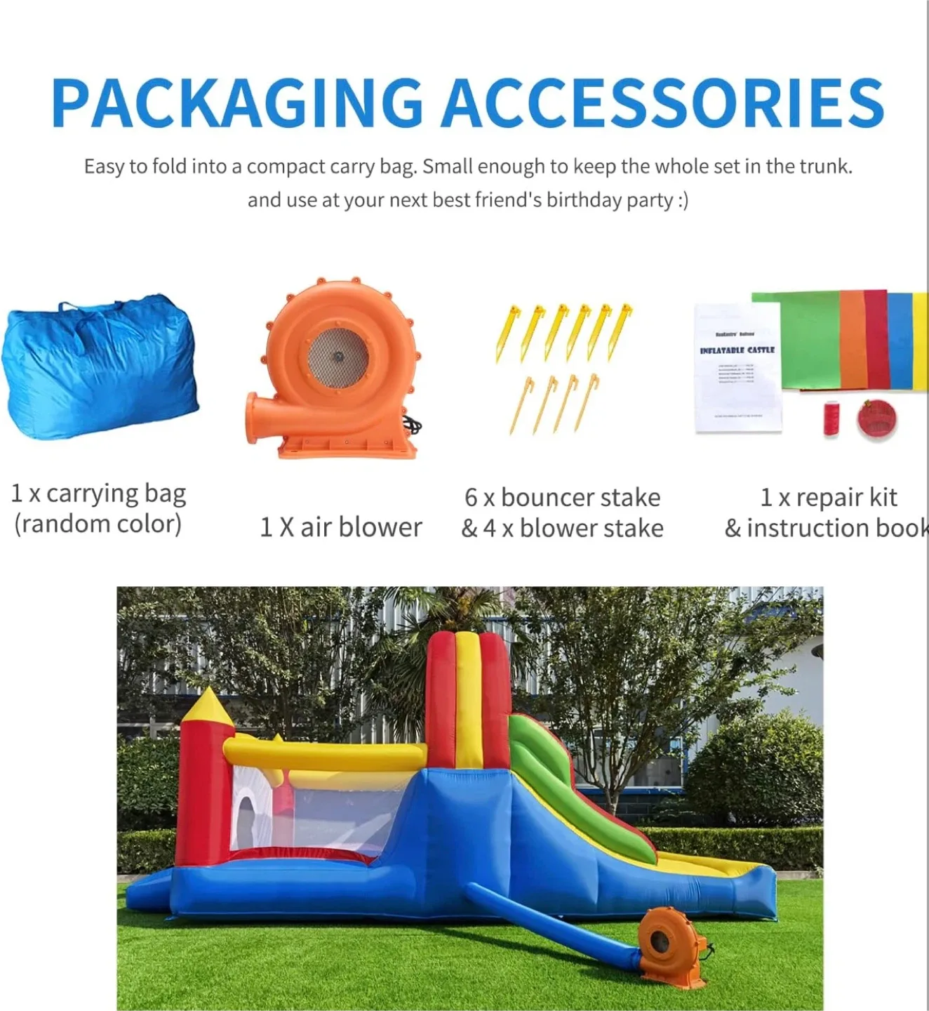 Bouncy Castle Inflatable Kids Bouncer image indicator(2)