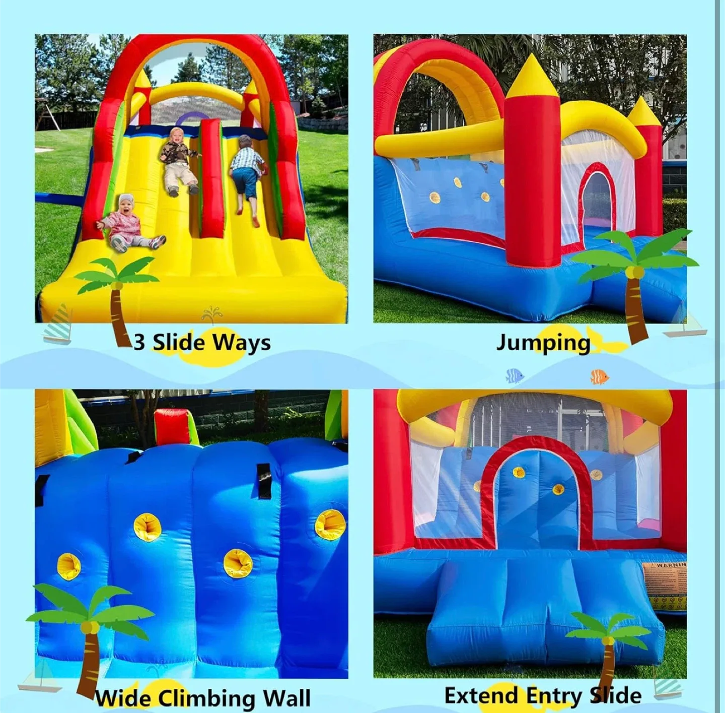 Bouncy Castle Inflatable Kids Bouncer image indicator(6)