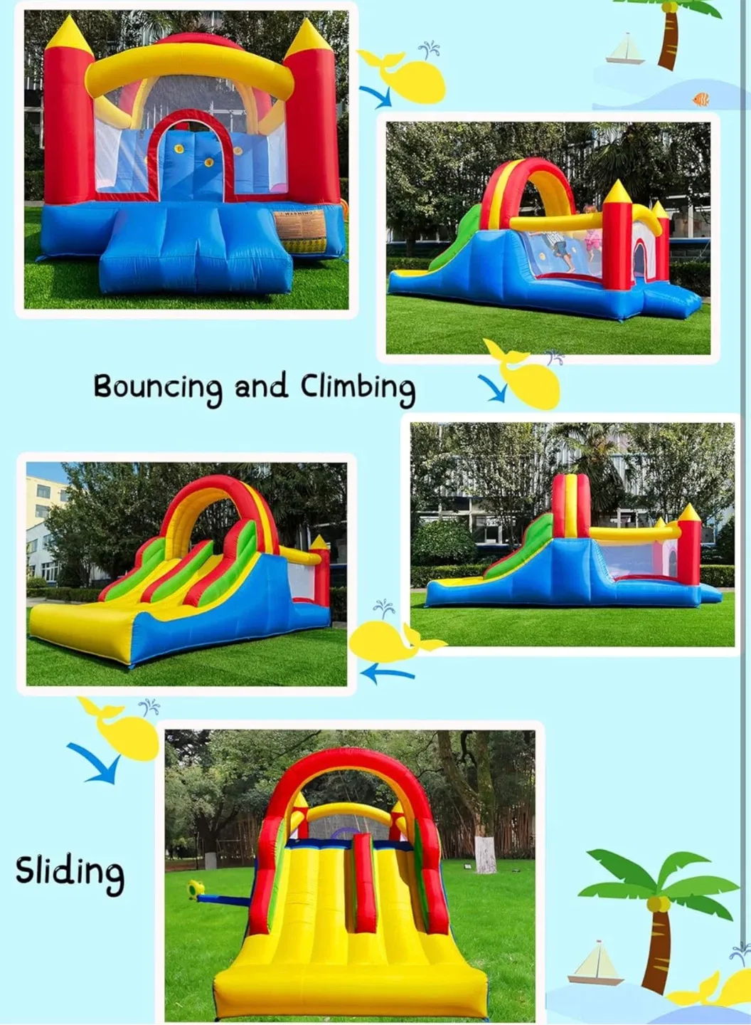 Bouncy Castle Inflatable Kids Bouncer image indicator(7)