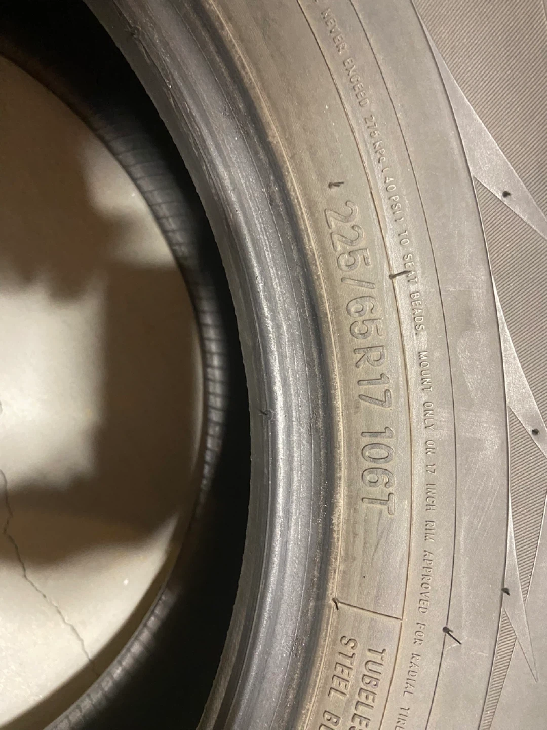 Toyo Studdable Winter Tire 225/65R17 106T - photo 4