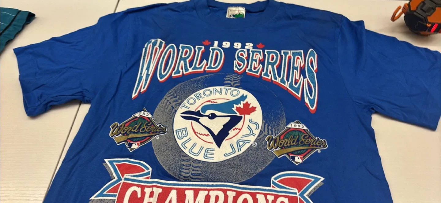 Toronto Blue Jays 1992 World Series Champions T-Shirt image indicator(3)