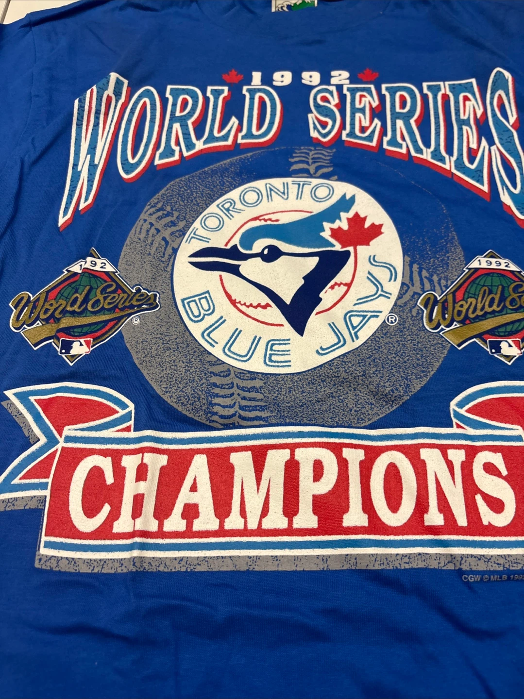 Toronto Blue Jays 1992 World Series Champions T-Shirt