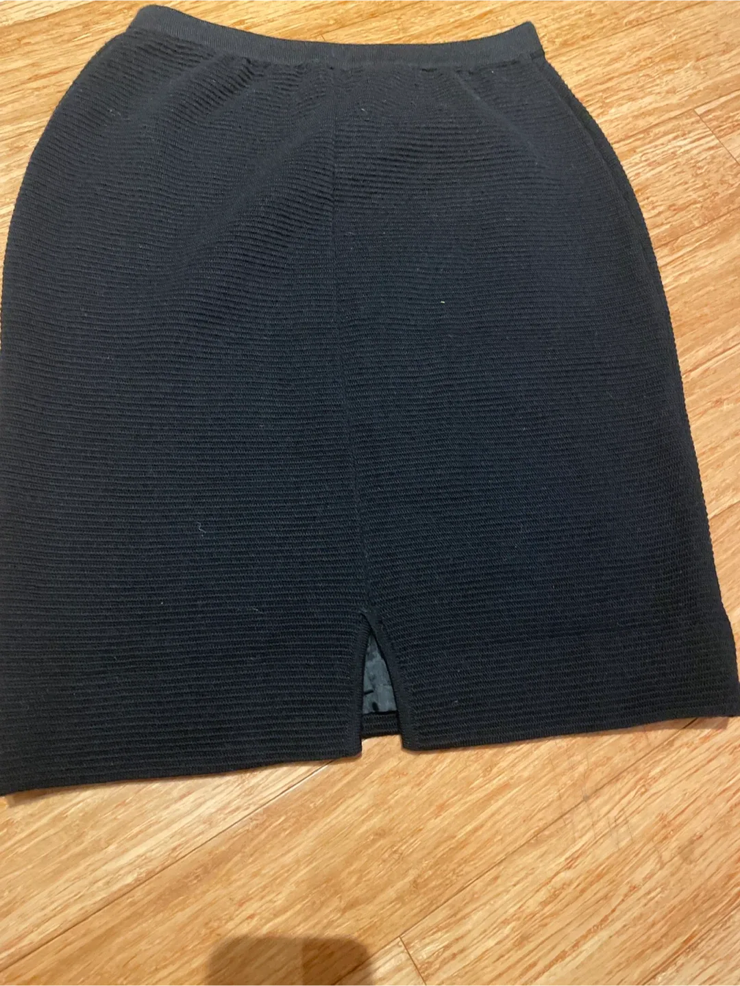 Brand new St. John Black Knit Skirt image indicator(2)