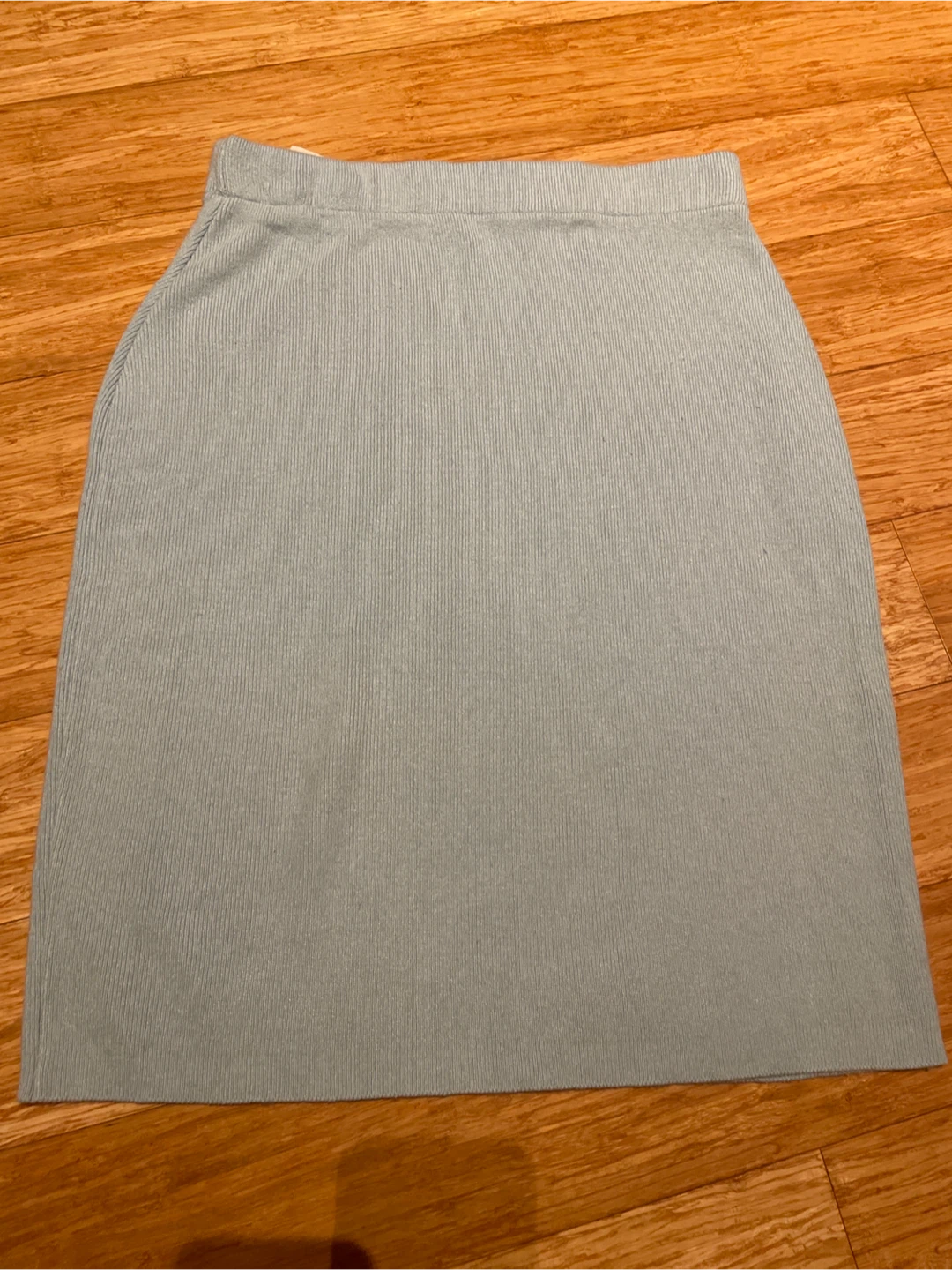 Benetton Light Blue Skirt - Size M