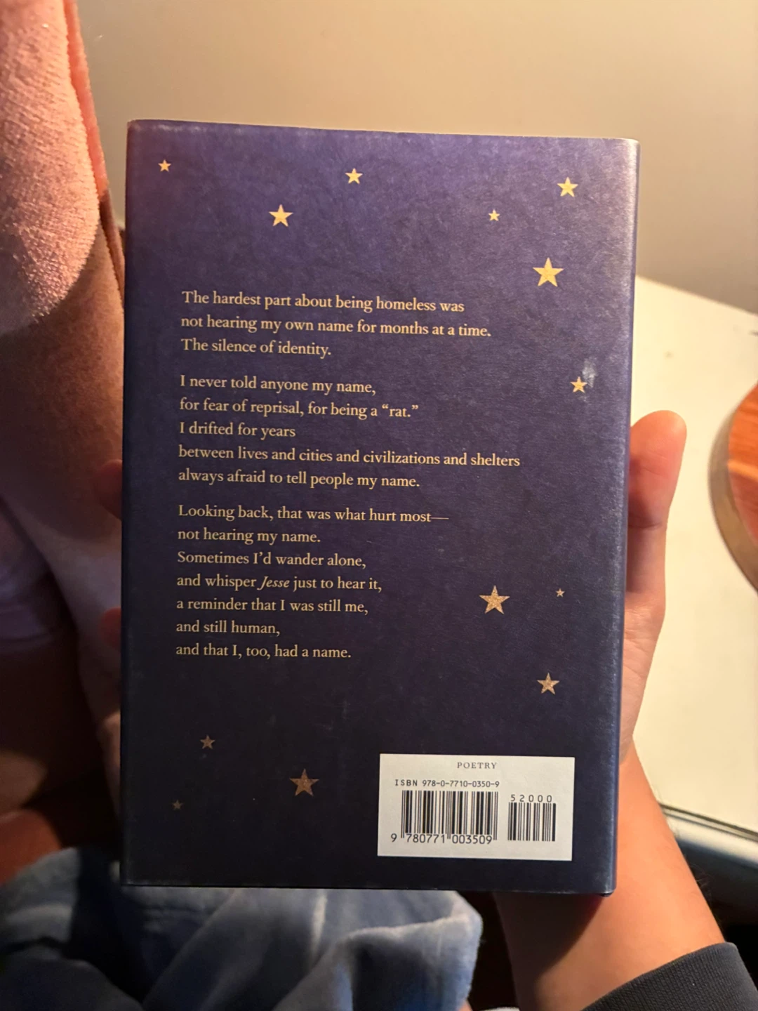 Hardcover book: Scars & Stars by Jesse Thistle - photo 2