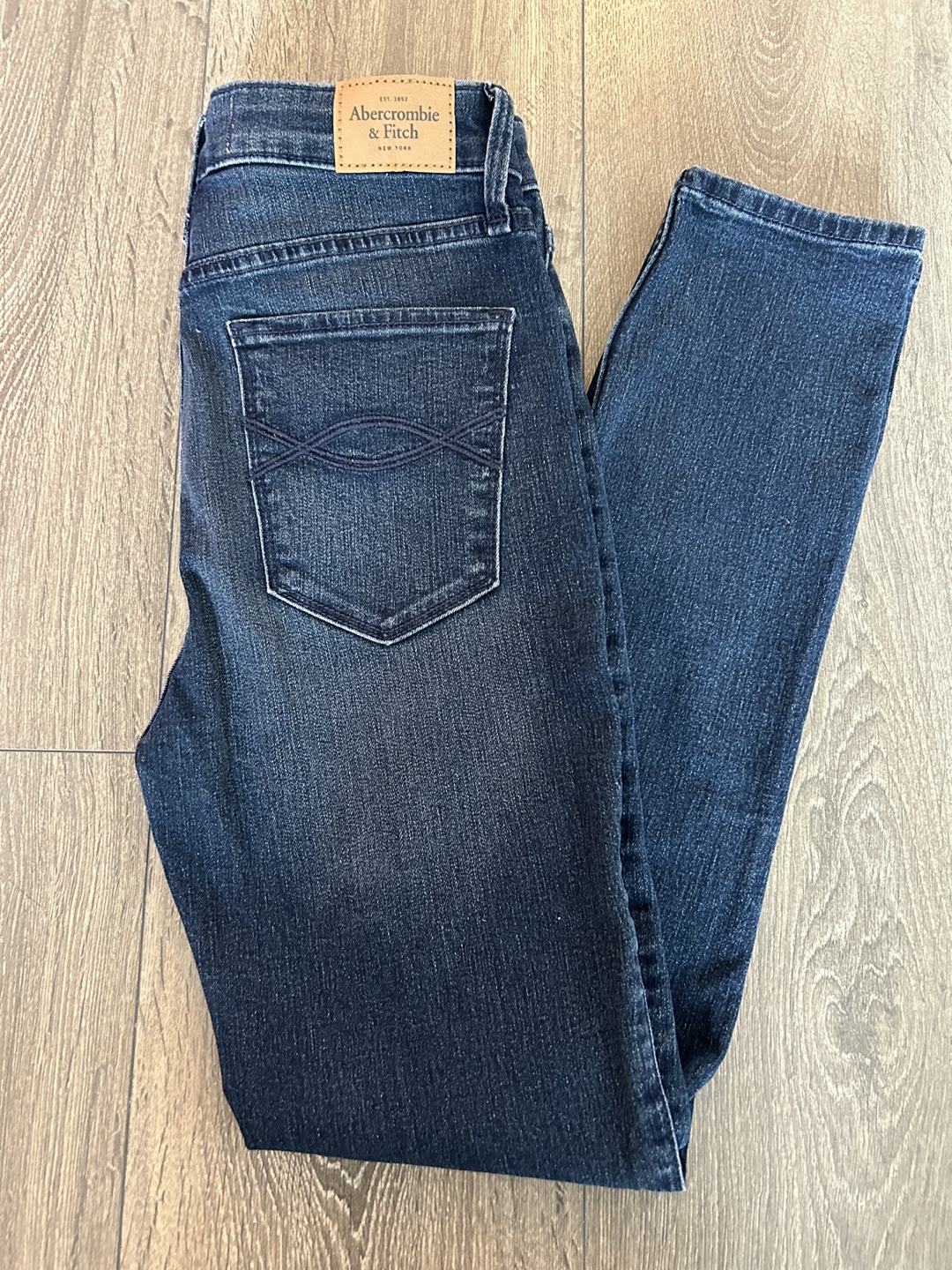 Abercrombie & Fitch High-Rise Ankle Jeans (Size 0R) - photo 5