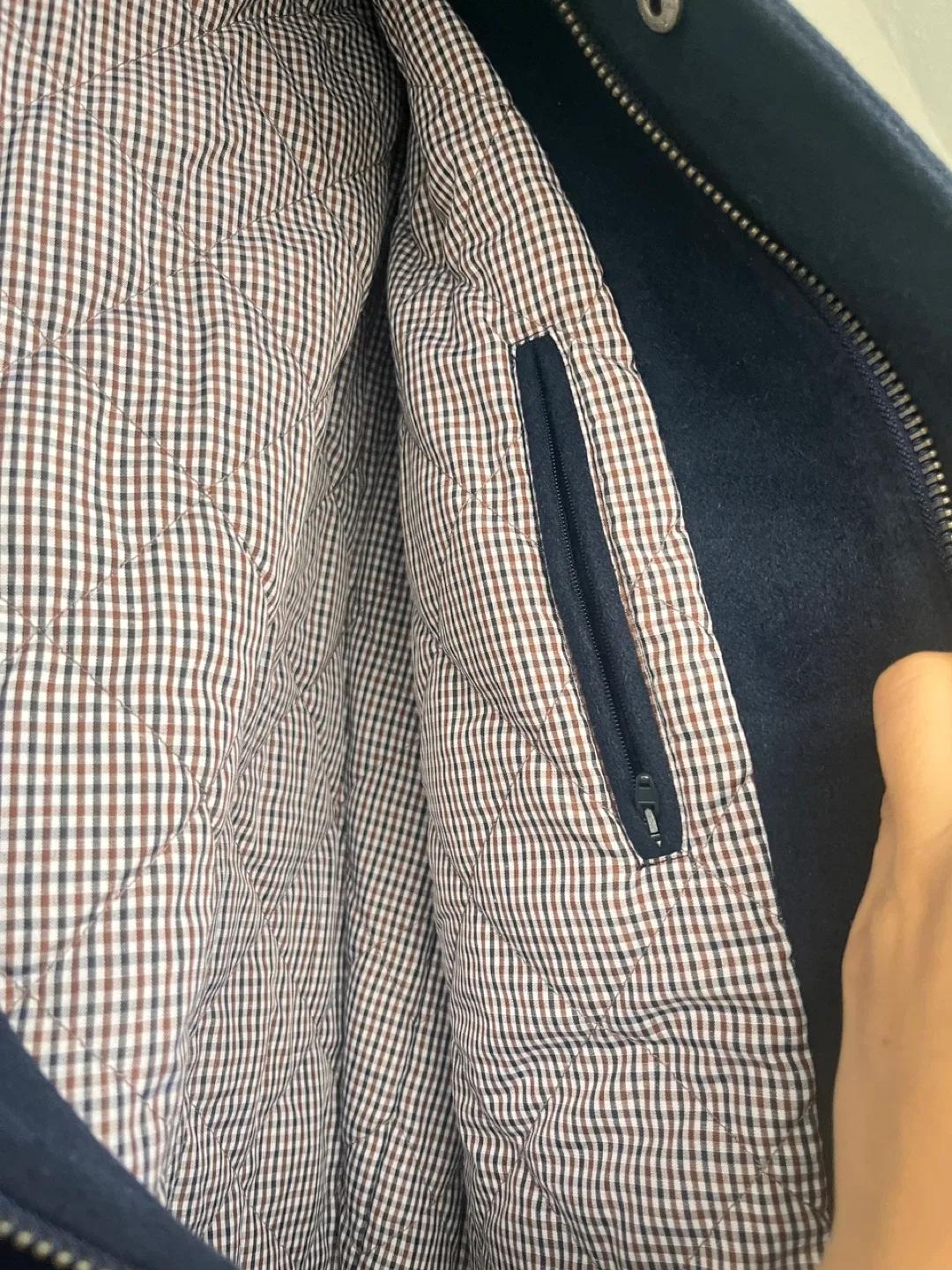 Caramelo Navy Blue Regular Fit Jacket - Size USA 44 image indicator(5)