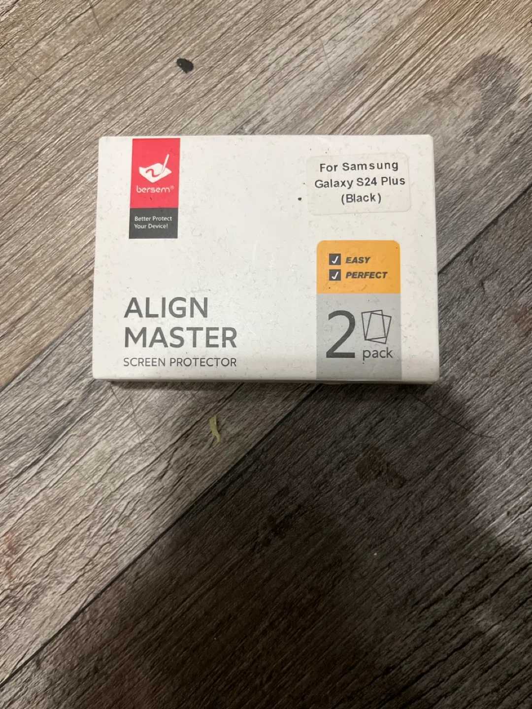 BERSEM Camera Lens Protector for Galaxy S24 Plus - Black thumbnail