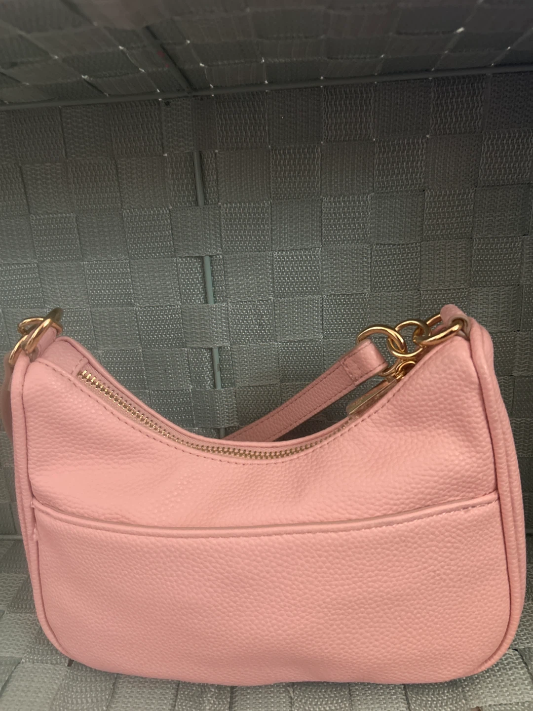 Lodis Pink Leather Shoulder Bag - photo 2
