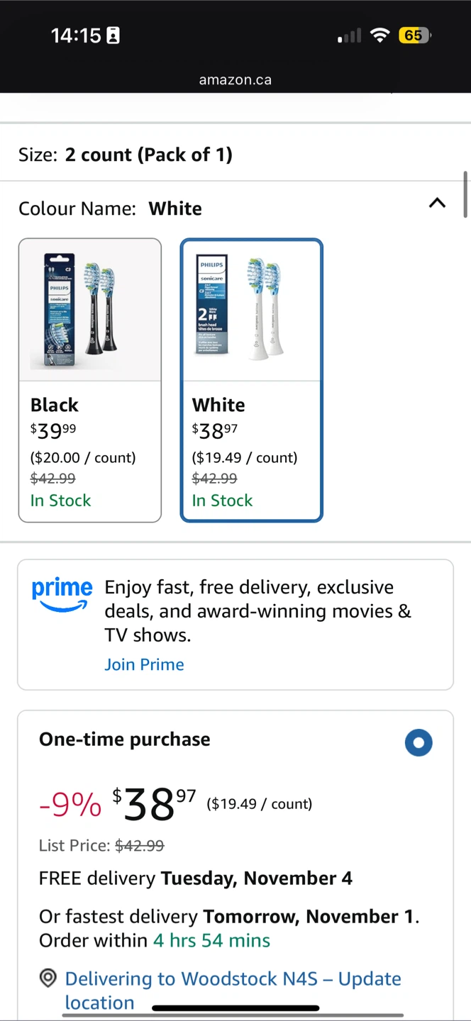 *New* $170 3x 2-Pack Philips Sonicare DiamondClean Brush Heads - photo 2