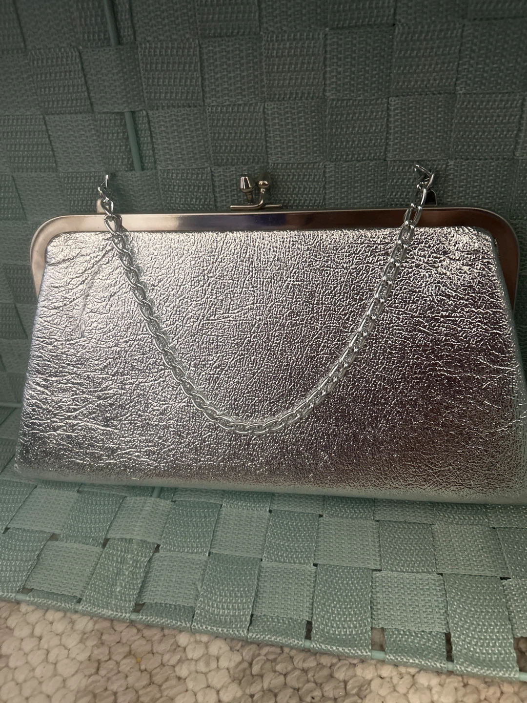 Silver Clutch Purse - photo 2