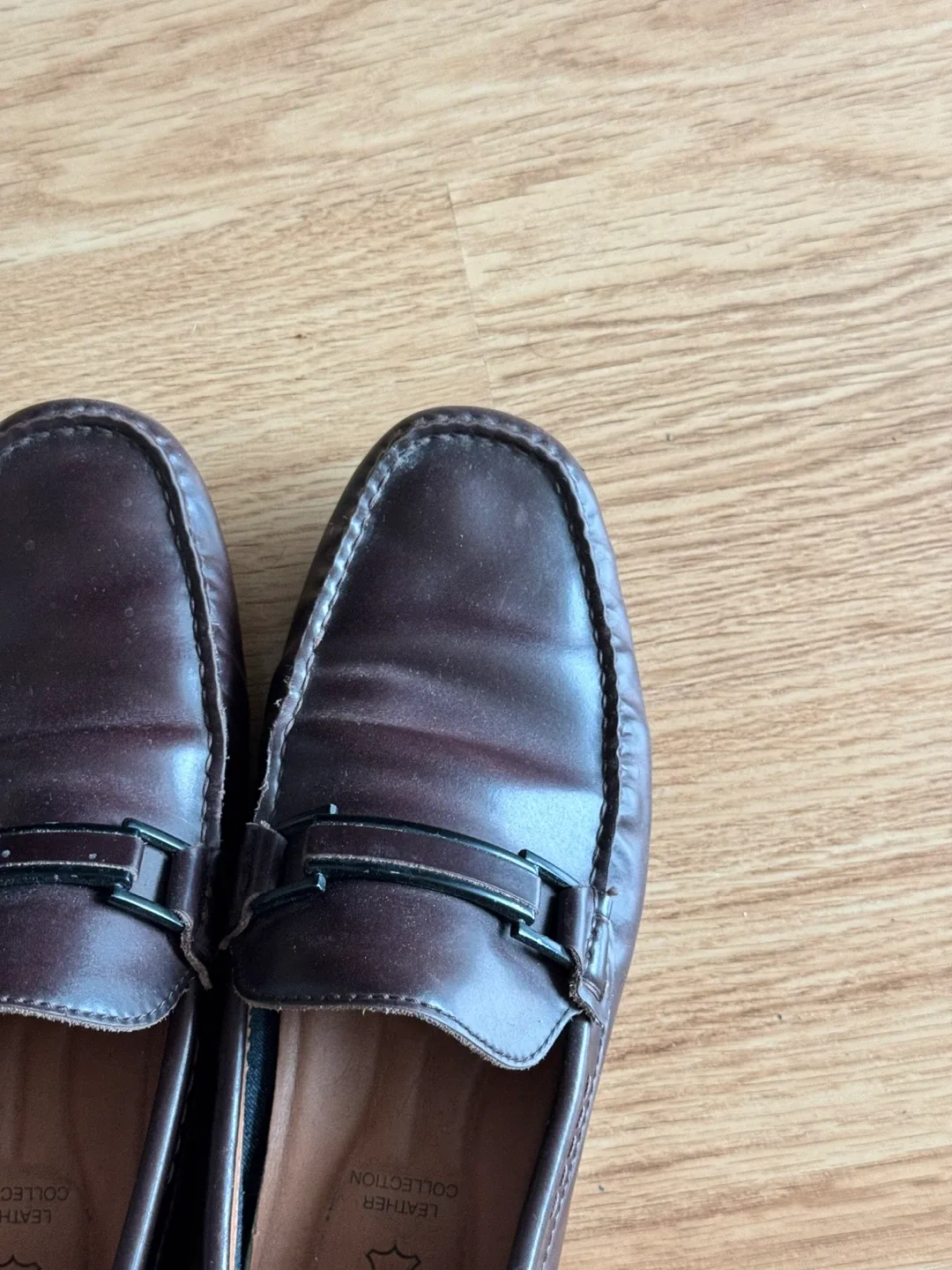 Bata Leather Loafers, Men's Size 8 image indicator(3)