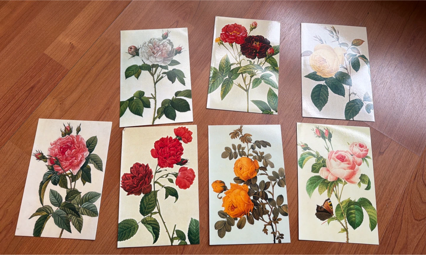 Vintage Rose cards