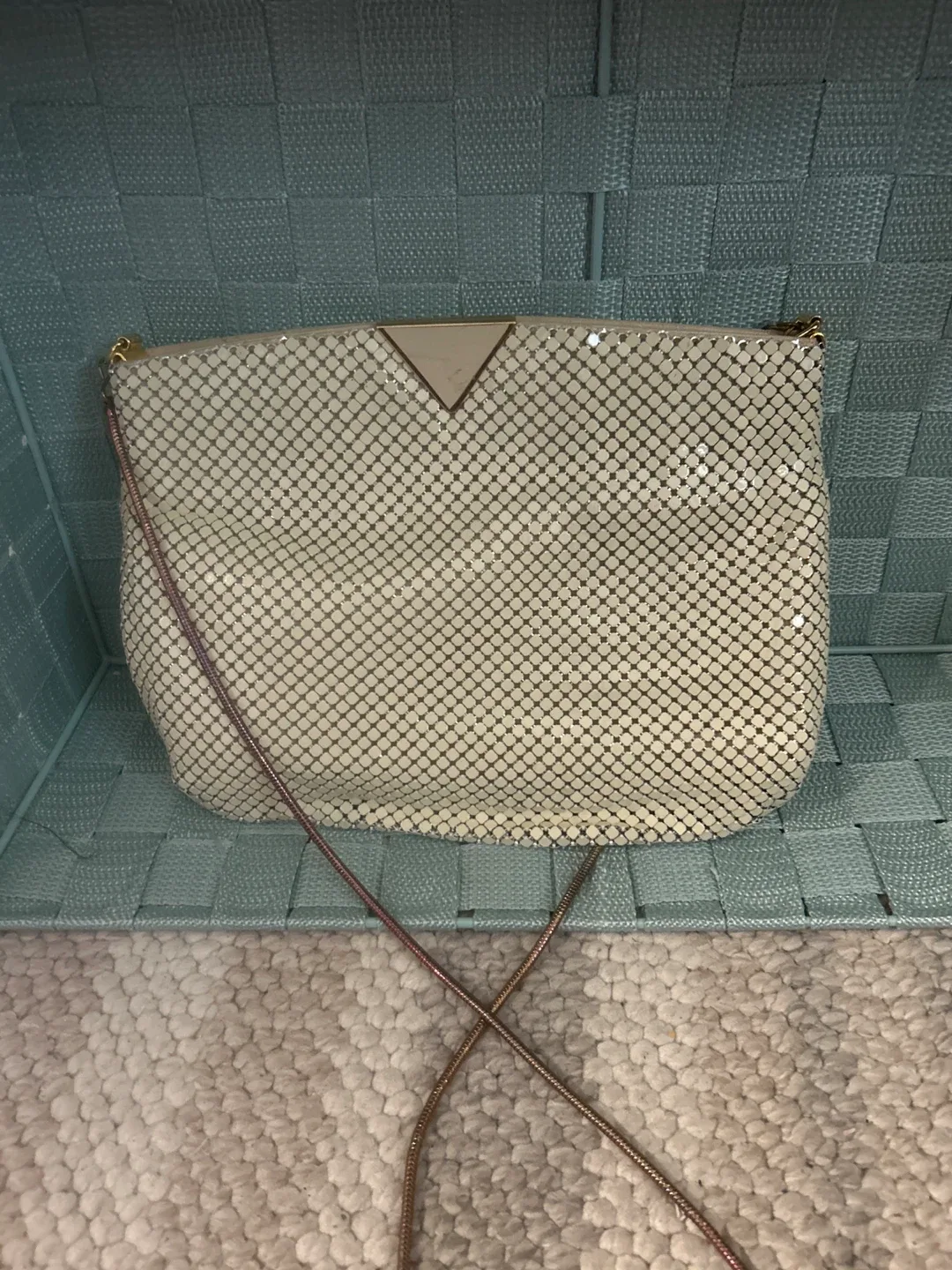 Vintage Whiting mesh Purse image indicator(2)