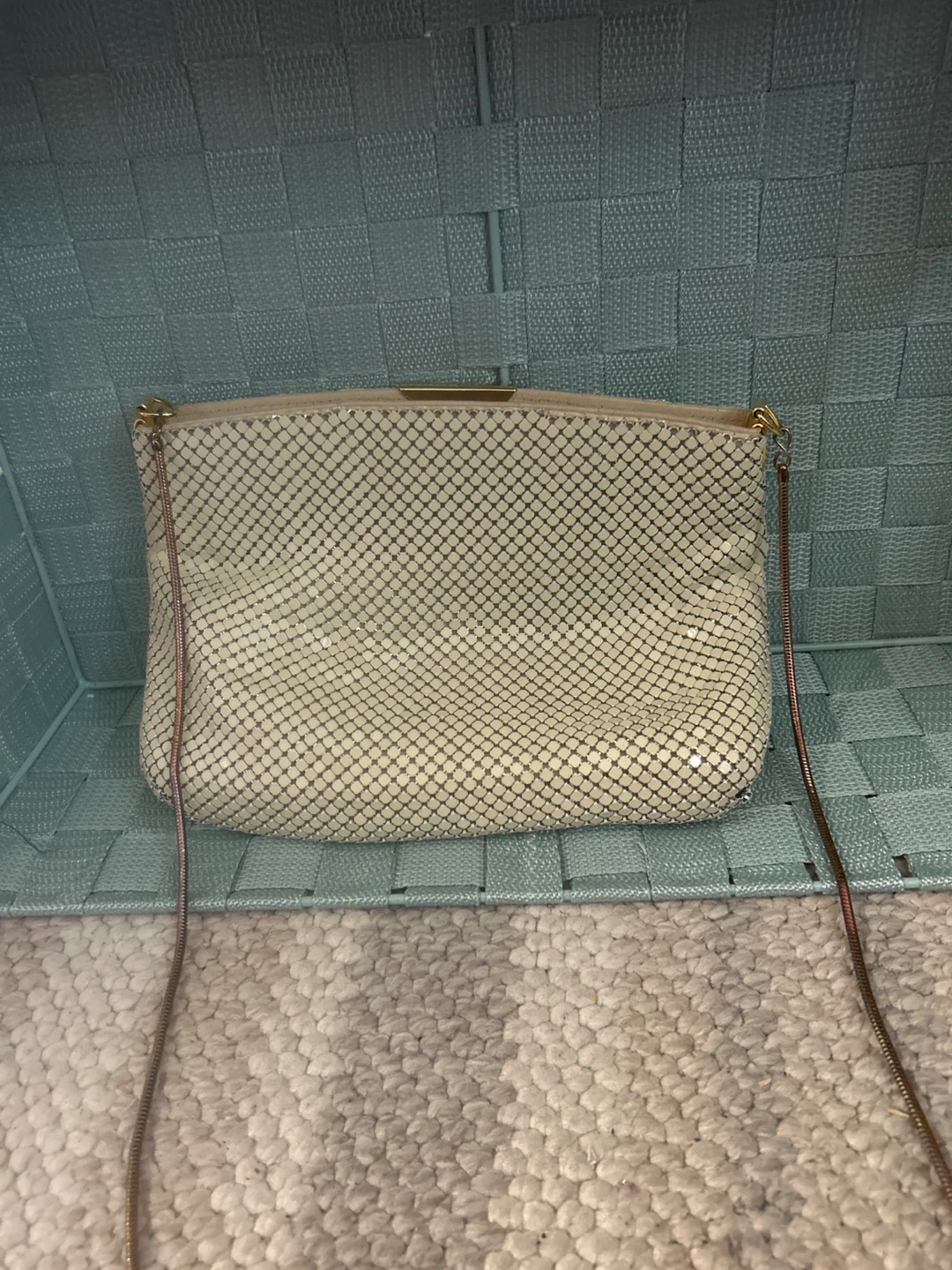Vintage Whiting mesh Purse