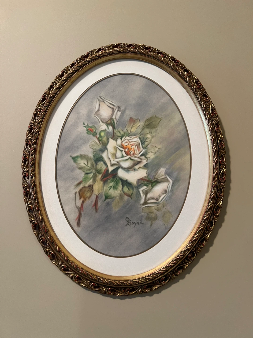 Vintage Floral Wall Art