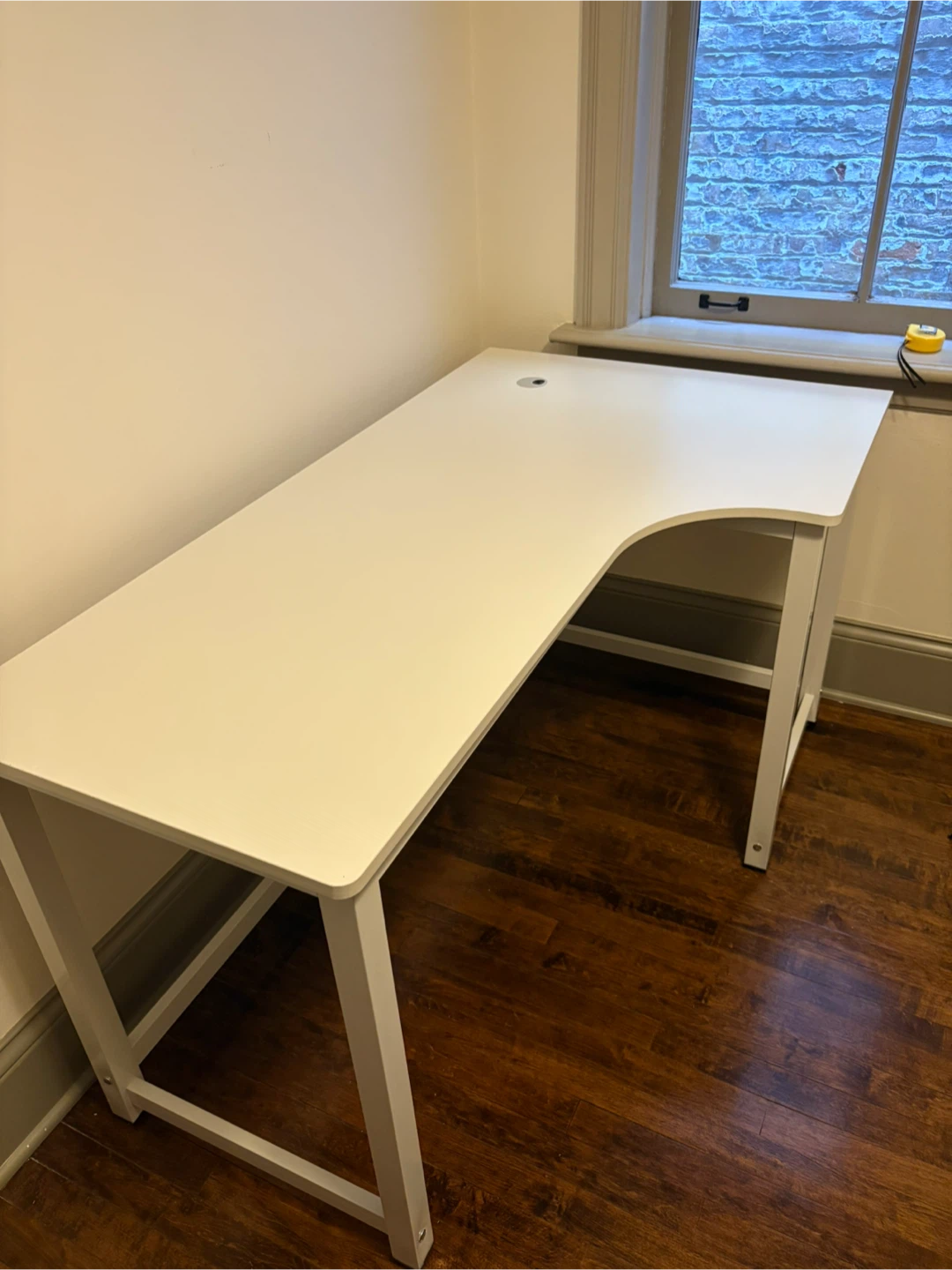 White Corner Desk - photo 3